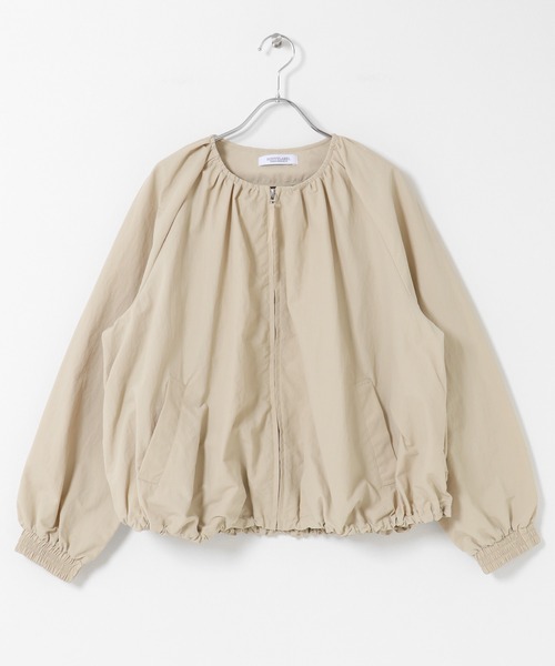 URBAN RESEARCH Sonny Label（アーバンリサーチサニーレーベル）の「『UR TECH』バルーンショートブルゾン（ブルゾン・レディース・ブラック/アイボリー/ベージュ・FREE）」の16枚目の写真