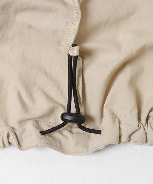 URBAN RESEARCH Sonny Label（アーバンリサーチサニーレーベル）の「『UR TECH』バルーンショートブルゾン（ブルゾン・レディース・ブラック/アイボリー/ベージュ・FREE）」の20枚目の写真