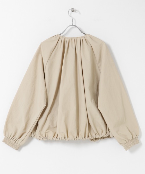 URBAN RESEARCH Sonny Label（アーバンリサーチサニーレーベル）の「『UR TECH』バルーンショートブルゾン（ブルゾン・レディース・ブラック/アイボリー/ベージュ・FREE）」の17枚目の写真