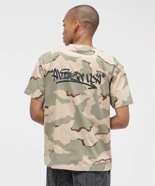 セール】《直営店限定》CAMO T-SHIRT / カモ 半袖Tシャツ / AVIREX