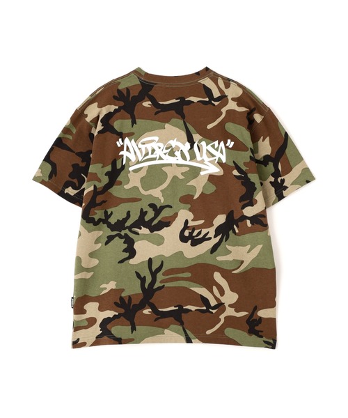 AVIREX(アヴィレックス)の「《直営店限定》CAMO T-SHIRT / カモ 半袖Tシャツ / AVIREX / アヴィレックス(Tシャツ/カットソー・メンズ・グリーン系カモフラージュ/ベージュ系その他・LARGE/XX-LARGE/MEDIUM/X-LARGE)」の7枚目の写真