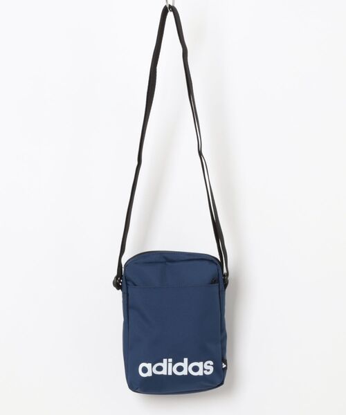 adidas(アディダス)の「《adidas》リニア オーガナイザー(ボディバッグ/ウエストポーチ・メンズ・オリーブ/ブラック×ホワイト/ダークブルー・フリー)」の2枚目の写真