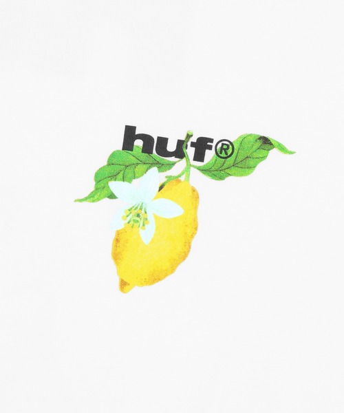 HUF(ハフ)の「SOUR LEMON LS TEE(Tシャツ/カットソー・メンズ・ブラック/ホワイト/ネイビー・S/M/L/XL)」の22枚目の写真