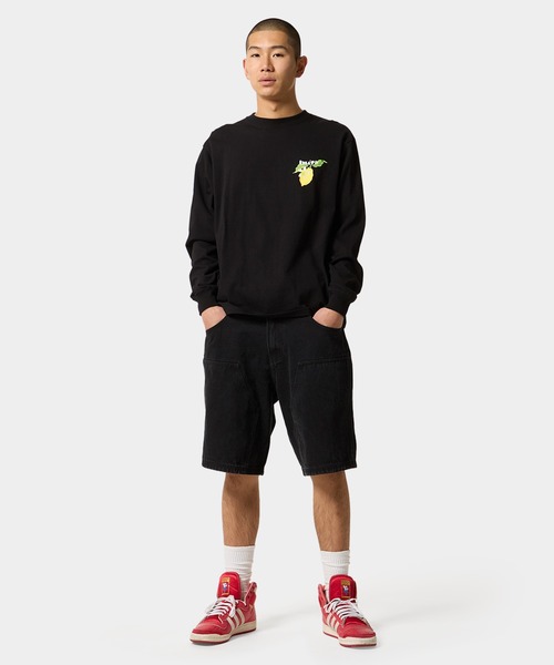 HUF(ハフ)の「SOUR LEMON LS TEE(Tシャツ/カットソー・メンズ・ブラック/ホワイト/ネイビー・S/M/L/XL)」の15枚目の写真