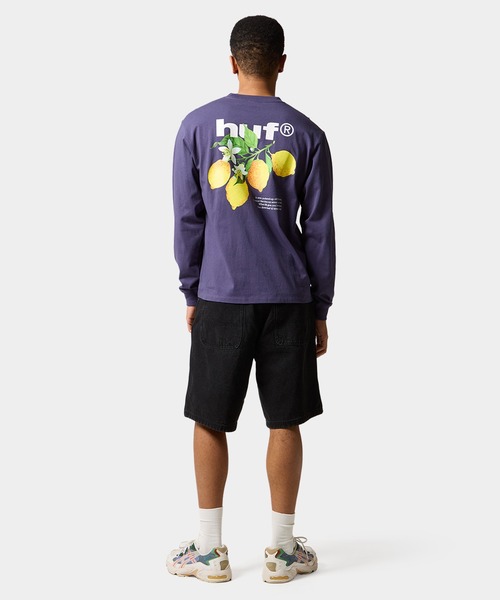 HUF(ハフ)の「SOUR LEMON LS TEE(Tシャツ/カットソー・メンズ・ブラック/ホワイト/ネイビー・S/M/L/XL)」の20枚目の写真