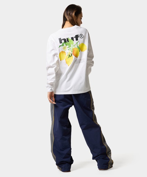 HUF(ハフ)の「SOUR LEMON LS TEE(Tシャツ/カットソー・メンズ・ブラック/ホワイト/ネイビー・S/M/L/XL)」の14枚目の写真