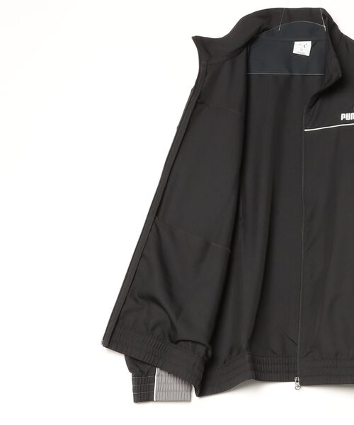 PUMA(プーマ)の「【別注】プーマ PUMA ウーブン カラーブロック スーツ 限定コラボ(ジャージ・メンズ・ネイビー/ブラック・S/M/L/LL/3L)」の4枚目の写真