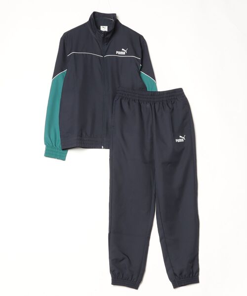 PUMA(プーマ)の「【別注】プーマ PUMA ウーブン カラーブロック スーツ 限定コラボ(ジャージ・メンズ・ネイビー/ブラック・S/M/L/LL/3L)」の12枚目の写真
