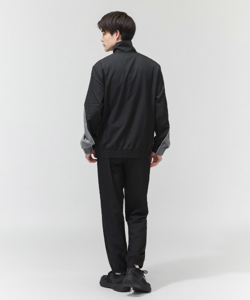 PUMA(プーマ)の「【別注】プーマ PUMA ウーブン カラーブロック スーツ 限定コラボ(ジャージ・メンズ・ネイビー/ブラック・S/M/L/LL/3L)」の6枚目の写真
