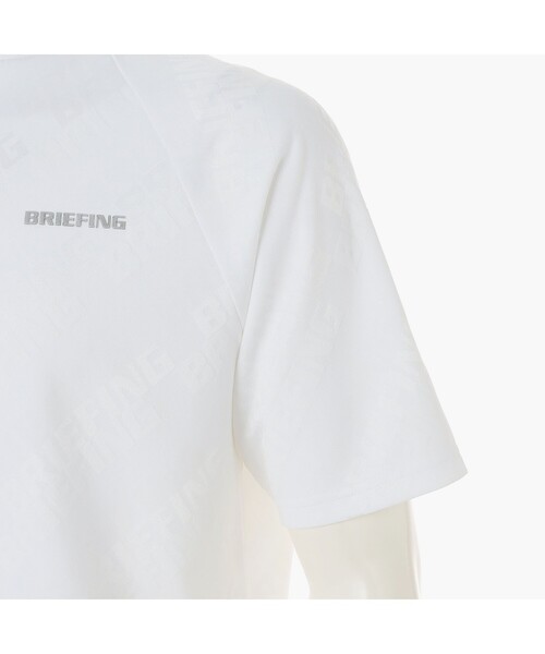 BRIEFING（ブリーフィング）の「【BRIEFING GOLF／ブリーフィングゴルフ】MS SHADOW LOGO JQ HIGHNECK RF（Tシャツ/カットソー・メンズ・ブラック/ホワイト/グレー・XL/S/L）」の8枚目の写真