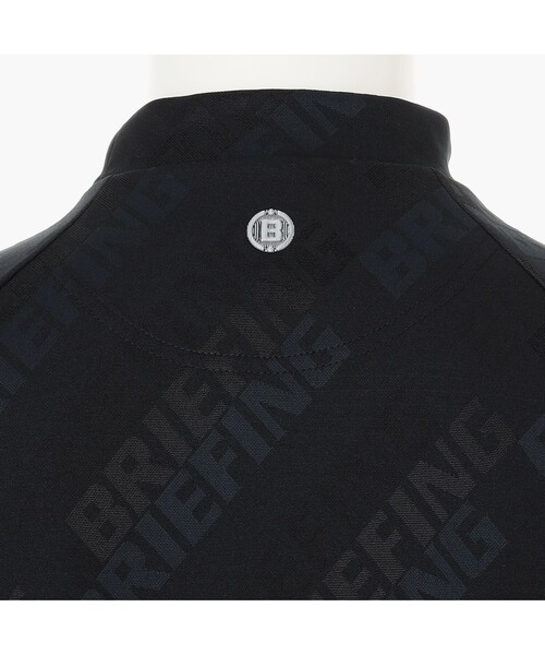 BRIEFING（ブリーフィング）の「【BRIEFING GOLF／ブリーフィングゴルフ】MS SHADOW LOGO JQ HIGHNECK RF（Tシャツ/カットソー・メンズ・ブラック/ホワイト/グレー・XL/S/L）」の14枚目の写真