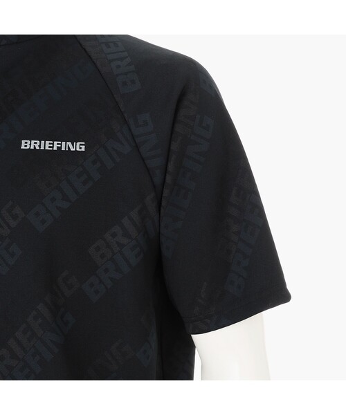 BRIEFING（ブリーフィング）の「【BRIEFING GOLF／ブリーフィングゴルフ】MS SHADOW LOGO JQ HIGHNECK RF（Tシャツ/カットソー・メンズ・ブラック/ホワイト/グレー・XL/S/L）」の17枚目の写真