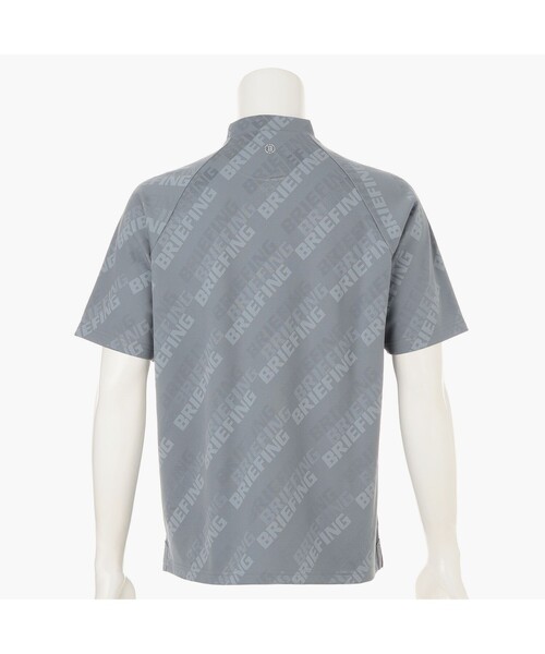 BRIEFING（ブリーフィング）の「【BRIEFING GOLF／ブリーフィングゴルフ】MS SHADOW LOGO JQ HIGHNECK RF（Tシャツ/カットソー・メンズ・ブラック/ホワイト/グレー・XL/S/L）」の22枚目の写真