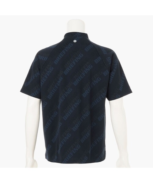 BRIEFING(ブリーフィング)の「【BRIEFING GOLF/ブリーフィングゴルフ】MS SHADOW LOGO JQ HIGHNECK RF(Tシャツ/カットソー・メンズ・ブラック/ホワイト/グレー/ネイビー・XL/S/L/M)」の19枚目の写真