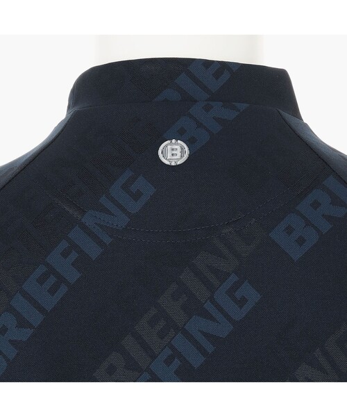 BRIEFING(ブリーフィング)の「【BRIEFING GOLF/ブリーフィングゴルフ】MS SHADOW LOGO JQ HIGHNECK RF(Tシャツ/カットソー・メンズ・ブラック/ホワイト/グレー/ネイビー・XL/S/L/M)」の20枚目の写真