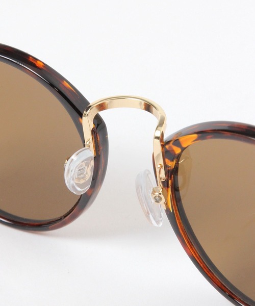 BAYFLOW(ベイフロー)の「ボストンコンビサングラス(ユニセックス)(サングラス・レディース・グレー/ブラウン・FREE)」の8枚目の写真