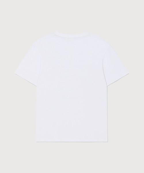 COVERNAT(カバーナット)の「WOMAN OVERSIZED CAT GRAPHIC T-SHIRT(Tシャツ/カットソー・レディース・ホワイト/チャコールグレー・MEDIUM/SMALL)」の8枚目の写真