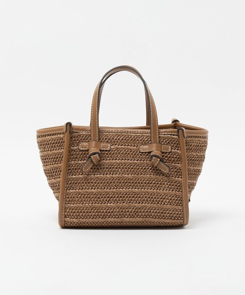 GIANNI CHIARINI（ジャンニ キアリーニ）の「＜GIANNI CHIARINI＞MARCELLA MINI トートバッグ（トートバッグ・レディース・ブラウン系・FREE）」の13枚目の写真