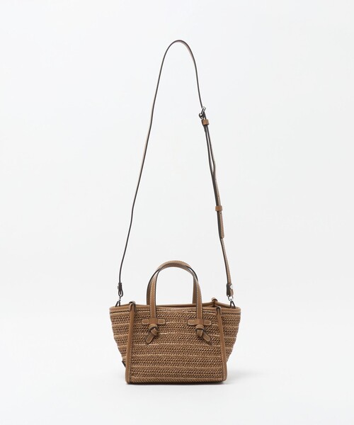 GIANNI CHIARINI（ジャンニ キアリーニ）の「＜GIANNI CHIARINI＞MARCELLA MINI トートバッグ（トートバッグ・レディース・ブラウン系・FREE）」の5枚目の写真