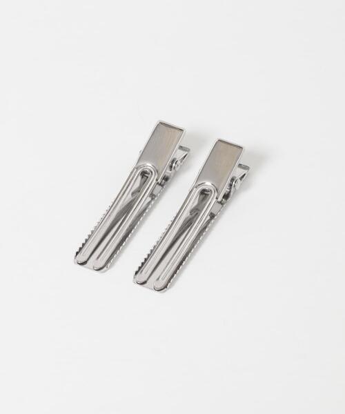 SMELLY（スメリー）の「ステンレススクエア2セットヘアピン（ヘアピン・レディース・シルバー・-）」の6枚目の写真