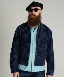 Schott（ショット）の「Schott ショット INDIGO CORDUROY JKT インディゴ コーデュロイ ジャケット（ブルゾン）」