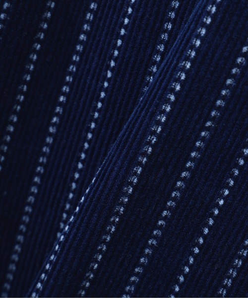 Schott(ショット)の「Schott/ショット/INDIGO CORDUROY JKT/インディゴ コーデュロイ ジャケット(ブルゾン・メンズ・インディゴブルー/ブラック・M/L/2XL/XL)」の4枚目の写真
