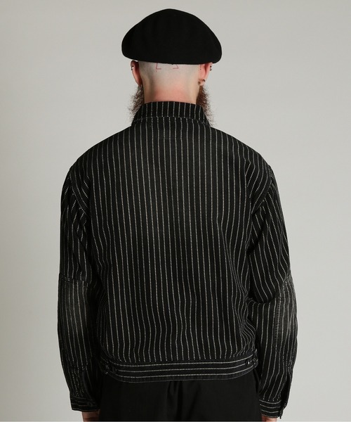 Schott(ショット)の「Schott/ショット/INDIGO CORDUROY JKT/インディゴ コーデュロイ ジャケット(ブルゾン・メンズ・インディゴブルー/ブラック・M/L/2XL/XL)」の7枚目の写真
