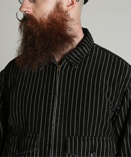 Schott(ショット)の「Schott/ショット/INDIGO CORDUROY JKT/インディゴ コーデュロイ ジャケット(ブルゾン・メンズ・インディゴブルー/ブラック・M/L/2XL/XL)」の8枚目の写真