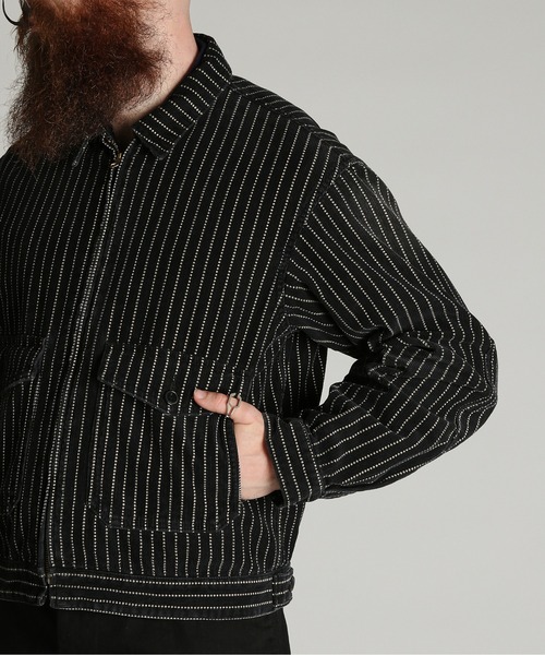 Schott(ショット)の「Schott/ショット/INDIGO CORDUROY JKT/インディゴ コーデュロイ ジャケット(ブルゾン・メンズ・インディゴブルー/ブラック・M/L/2XL/XL)」の9枚目の写真