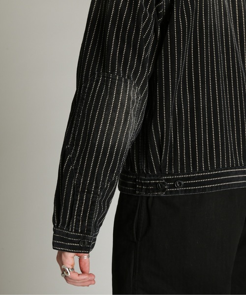 Schott(ショット)の「Schott/ショット/INDIGO CORDUROY JKT/インディゴ コーデュロイ ジャケット(ブルゾン・メンズ・インディゴブルー/ブラック・M/L/2XL/XL)」の10枚目の写真