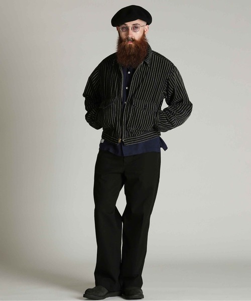 Schott(ショット)の「Schott/ショット/INDIGO CORDUROY JKT/インディゴ コーデュロイ ジャケット(ブルゾン・メンズ・インディゴブルー/ブラック・M/L/2XL/XL)」の11枚目の写真