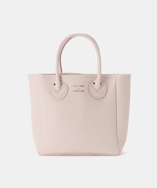 OUTDOOR PRODUCTS（アウトドアプロダクツ）の「Y&O EMBOSSED LEATHER TOTE S（クラッチバッグ・レディース・ピンク/ブラック・FREE）」の2枚目の写真
