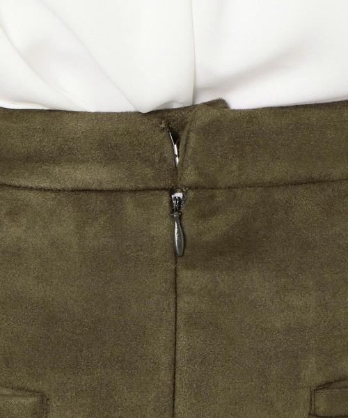 Another Edition(アナザーエディション)の「フェイクスウェードタイトスカート/AEBFC FAKE SUEDE TIGHT◆(スカート・レディース・ナチュラル/オリーブ・MEDIUM/SMALL)」の15枚目の写真