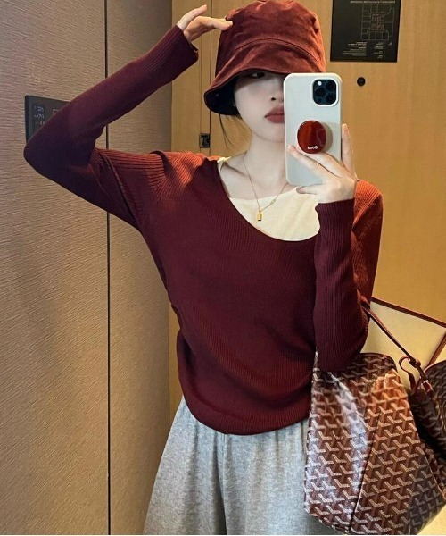 REBALANCE（リバランス）の「フェイクレイヤートップス（その他トップス・レディース・C/A/D・MEDIUM/LARGE）」の9枚目の写真