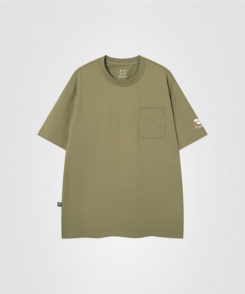 S'more(スモア)の「Sorona T-shirt(Tシャツ/カットソー・メンズ・ライトカーキ/ブラウン/グレー・LARGE/MEDIUM/SMALL/WS/X-LARGE)」の3枚目の写真