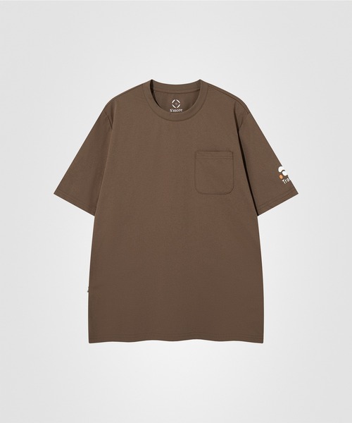 S'more(スモア)の「Sorona T-shirt(Tシャツ/カットソー・メンズ・ライトカーキ/ブラウン/グレー・LARGE/MEDIUM/SMALL/WS/X-LARGE)」の2枚目の写真