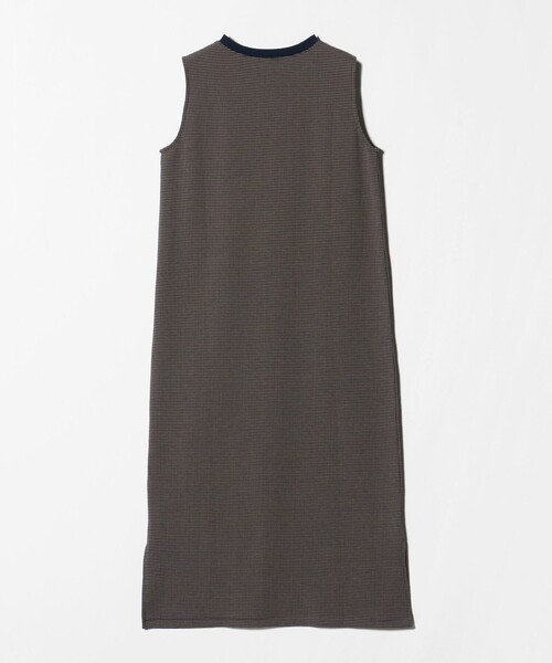 A DAY IN THE LIFE UNITED ARROWS（アデイインザライフユナイテッドアローズ）の「ワッフルボーダー ノースリーブワンピース ＜A DAY IN THE LIFE＞（ワンピース・レディース・グレー系/ケリーグリーン/オレンジ/ネイビー/ブラック/ダークブラウン・FREE）」の18枚目の写真