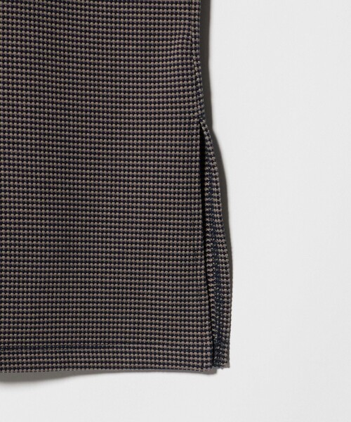 A DAY IN THE LIFE UNITED ARROWS（アデイインザライフユナイテッドアローズ）の「ワッフルボーダー ノースリーブワンピース ＜A DAY IN THE LIFE＞（ワンピース・レディース・グレー系/ケリーグリーン/オレンジ/ネイビー/ブラック/ダークブラウン・FREE）」の21枚目の写真