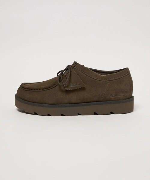 Clarks Originals（クラークスオリジナルズ）の「【国内EXCLUSIVE】＜Clarks Originals＞MEARE WALLA メアワラ シューズ（モカシン/デッキシューズ・メンズ・ダークグリーン・UK9/UK8/UK7）」の10枚目の写真