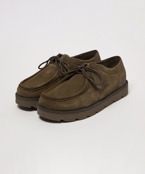 Clarks Originals（クラークスオリジナルズ）の「【国内EXCLUSIVE】＜Clarks Originals＞MEARE WALLA メアワラ シューズ（モカシン/デッキシューズ・メンズ・ダークグリーン・UK9/UK8/UK7）」の11枚目の写真