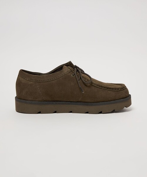 Clarks Originals（クラークスオリジナルズ）の「【国内EXCLUSIVE】＜Clarks Originals＞MEARE WALLA メアワラ シューズ（モカシン/デッキシューズ・メンズ・ダークグリーン・UK9/UK8/UK7）」の5枚目の写真