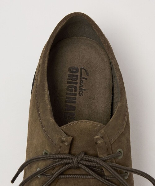 Clarks Originals（クラークスオリジナルズ）の「【国内EXCLUSIVE】＜Clarks Originals＞MEARE WALLA メアワラ シューズ（モカシン/デッキシューズ・メンズ・ダークグリーン・UK9/UK8/UK7）」の8枚目の写真
