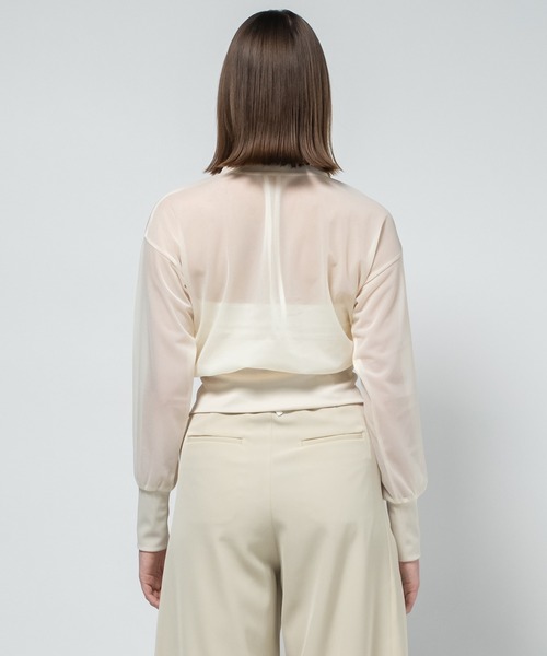 CITY TOKYO(シティトウキョウ)の「【CITY TOKYO/シティートウキョウ】2piece Tops/ツーピーストップス/セットアイテム(カーディガン/ボレロ・レディース・ホワイト・FREE)」の19枚目の写真