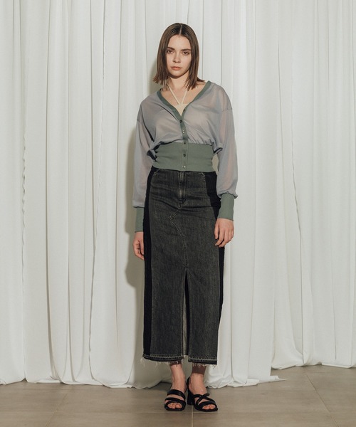 CITY TOKYO(シティトウキョウ)の「【CITY TOKYO/シティートウキョウ】2piece Tops/ツーピーストップス/セットアイテム(カーディガン/ボレロ・レディース・ホワイト・FREE)」の9枚目の写真