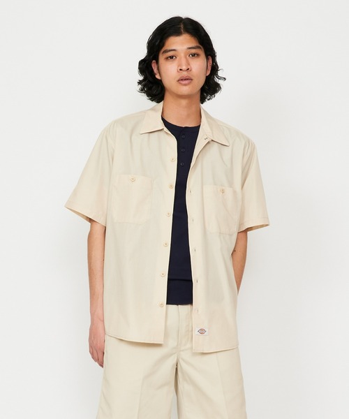 Dickies/ディッキーズ ライト ワークシャツ 半袖 (Japan fit)（シャツ