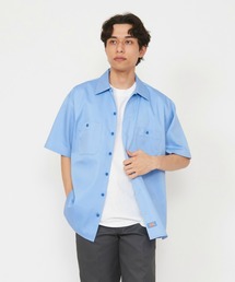Dickies/ディッキーズ ライト ワークシャツ 半袖 (Japan fit)