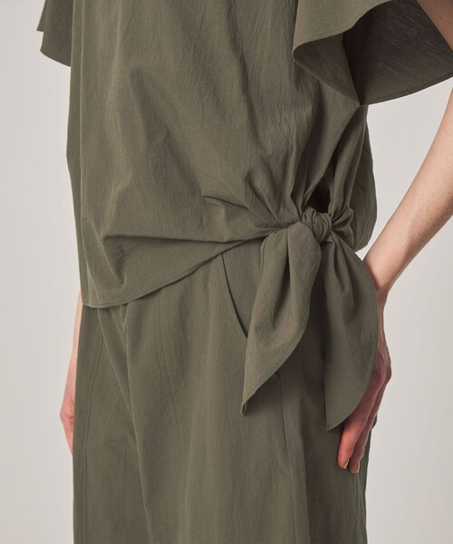 Steven Alan(スティーブンアラン)の「<Steven Alan>コットン タイ ブラウス(シャツ/ブラウス・レディース・オリーブ/ブラック・FREE)」の21枚目の写真