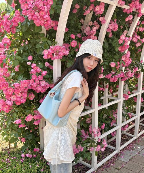 MCLANEE(マックラニー)の「ポコスモールショルダーバッグ(ショルダーバッグ・レディース・シルバー/ブラック/アイボリー/スカイブルー/イエロー/ダークブラウン・ONE SIZE)」の21枚目の写真