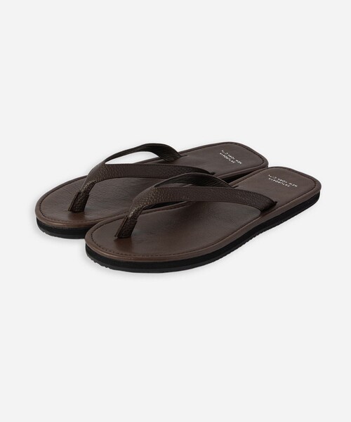 Saturdays NYC（サタデーズ ニューヨークシティ ）の「Beach Leather Sandal（サンダル・メンズ・ダークブラウン/ブラック・28.0cm/27.0cm/26.0cm/25.0cm）」の2枚目の写真