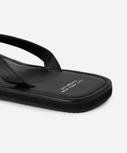 Saturdays NYC（サタデーズ ニューヨークシティ ）の「Beach Leather Sandal（サンダル・メンズ・ダークブラウン/ブラック・28.0cm/27.0cm/26.0cm/25.0cm）」の6枚目の写真